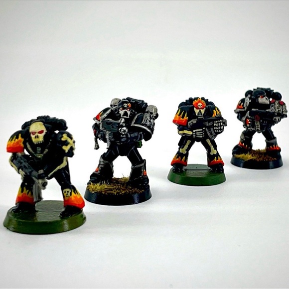 Warhammer 40K Legion Of The Damned Squad Undead Space Marines Miniature Figures - Picture 1 of 6